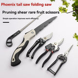 5Piece Garden Pruning Tool Set, Alloy Steel Pruning Shears & Folding Saw Kit, HeavyDuty Hand V1188-MS-901-009