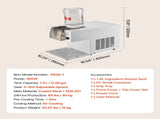 Snowflake Ice Machine, 40KG/24H Snowflake Ice Maker, Ice-Shaver Machine with Stainless Steel Blade, V952-JYNBJFL40KG2DH503001V3