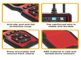 Black and Red OBD2 Scanner Car Diagnostic Tool - Engine Fault Code Reader V888-ELOSUNG21651