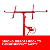 16FT Drywall Gyprock Panel Lifter Plaster Board Sheet Hoist Lift Plasterboard V379-DRYWALLH0SET09