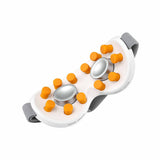 Livemor Eye Massager with Cooling & Heating Dual Hot Cold Compress Goggles with 12 Vibrating Nodes EYE-MASSAGE-03-COLD-WH