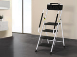 Giantz 4 Step Ladder Multi-Purpose Folding Steel Platform Tool Bag Handrails LD-STEEL-4STEP-TB