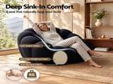 Artiss Bubble Floor Sofa Lazy Couch Single Lounge Chair Reading Accent Chairs SB-C-HCOMB-GY