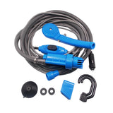 SWETRACE Portable Outdoor Camping Shower Blue 1Set 7.1x3.1x1.6in Plastic V1189-LWWAL-20260327-03592