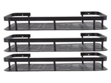 Shower Storage Rack 3 Layers Punch Free Rectangle Aluminum Shower Shelf Basket for Home Bathroom V1294-YM3112220070411-0421