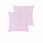 PepperMIll Satin European Pillowcases PINK V442-END-PILLOWC-SATIN-PINK-EU