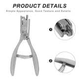 2-in-1 Sewing Pattern Notcher with Metal Punch Pliers for Precise Fabric and Paper Crafting V1369-AZ3-W-12346