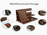 Phone stand - organizer - jewelry holder - desk organizer - gift men - cell phones, gifts V1188-MS-313-0503