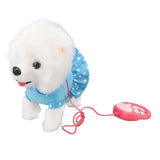 Electronic Plush Dog Interactive Puppy Singing Walking Toy with Remote Control Leash Kids Toddler V1294-YM0703-3115230020712