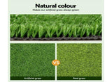 Prime Turf Artificial Grass 2mx5m 17mm Synthetic Fake Lawn Turf Plant Plastic Olive AR-GRASS-15-205M-OL