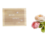 Natural Wood Letter Board V728-PB1005005557409239-W