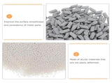Rock Tumbler Polishing Media with Ceramic Zirconia Beads for Effective Metal Smoothing and Polishing V1369-AZ3-W-25470