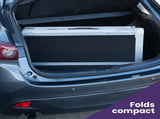 EQUIPMED 152cm Portable Folding Aluminium Access Ramp, 272kg Rated, for Wheelchair, Mobility V219-HELRMPEQ15SA