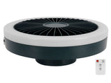 Remote Control Smart Electric Fan with 3 Gears Speed Mini Fan for Home OutdoorRoyal Blue V1294-YM0721-3113210031113