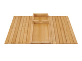 Sofa Arm Tray Wood Double Use Removable Foldable Couch Armrest Table for Drinks Snacks V1294-YM0901-3117250040211