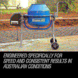 Baumr-AG 70L Portable Cement Concrete Mixer Electric Construction Sand Gravel V219-CONMIXBMRA7X0