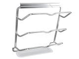 Housewares Hanging Pan Lid Rack 3 Tier Aluminum Alloy Cabinet Pot Lid Holders Organizer for Plates V1294-YM0901-3118240201411