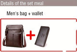 Men'S Cross-Body Bag Men'S Clutch Minimalist Business Bag Father'S Day Gift - Black - Size 24-5-29 V1347-127-18818-BLK-24-5-29