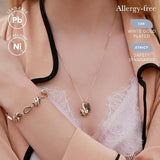 Wish Stone Pendant Necklace, Necklaces for with Birthstone Crystals, Allergy-Free Jewelry for V1164-325813