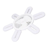 E27 Ceiling Fan with Light Remote Control 6 U Shaped Lights 3 Fan Blades Wind Speed Adjustable 6500K V1294-YM0901-3119240100911