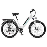 Progear E-Sierra Ladies 26*17" Hybrid E-Bike Whisper White V572-PGEL-SIELWW-17