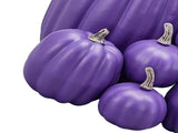 7pcs Simulated Pumpkin Glossy Paint Lightweight Creative Reusable Foam Pumpkin for Decoration Prop V1294-YM0901-3115240060513