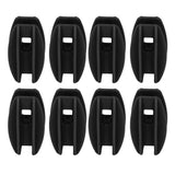 100PCS Electric Fence Insulator Weather Resistant ABS Square Tube Post Insulator for Steel Wire V1294-YM0717-3111220228812