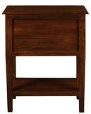Tasmania 3 Drawer Sofa Table - Mahogany V199-ST003SLM