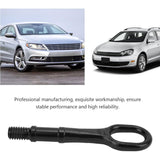 Tow Hook Screw, Metal Car Tow Hook Heavy Duty Towing Hook Bumper Trailer Ring 1T0 805 615 A V1188-MS-227-0727