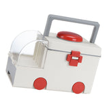 Medicine Storage Box PP AS Ambulance Shaped Portable Aid Kit Container Emergency Medicine Organizer V1294-YM0901-3117240148711