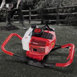 Giantz 80CC Post Hole Digger Motor Only Petrol Engine Red DI-SF-RDBK