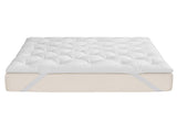 Giselle Queen Pillow Top Mattress Topper 1300GSM White Duck Feather For Old Bed Upgrade 5cm Thick TOPPER-DFEATHER-Q