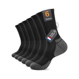 Thermal For Men And Women, Work, Breathable Cotton Winter, 6 Pack Non-Slip Sport V1188-MS-227-0045
