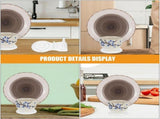 3pcs Cup and Saucer Display Stand - Acrylic, Transparent, for Coffee & Tea, Desktop Holder V1370-AZ4-11439