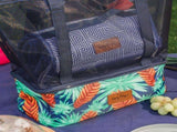 Lazy Dayz Insulated Cooler Tote - Mossman V1181-LD0116-MO