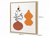Yezi Large Abstract Canvas Wall Art Print Modern Fadeless Bedroom Home Decor DECO1039-80X120-AU