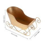 Golden Sleigh Model 1Pack for Home Users Farmhouse Christmas Decor 12.3x17.5x32in V1366-AZ2-W-19285