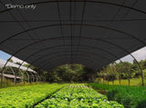 Instahut 50% Shade Cloth 1.83x50m Shadecloth Sail Heavy Duty Black SH-CL-183X500-100-BK