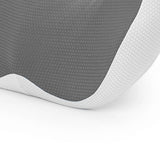 Seating Cushion Soft Comfortable Breathable Buckle Curved Chair Cushion for Office Working Dark Gray V1294-YM0703-3117230047613