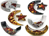 Holiday Supplies Eid Al Adha Dinner Plate Tray Iron Tray Moon Star Home Decoration V1294-YM0721-210226HT05-6
