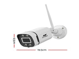 UL-tech Wireless CCTV 3MP 2 Cameras Square CCTV-CAM-WF-P4-X2