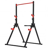 Centra Foldable Power Tower Pull Up Dip Station Adjustable Height Home Gym 220kg SP1102-AU
