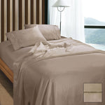 Ramesses 1100TC Egyptian Cotton Sateen Sheet Set Doeskin King V442-KIT-SHEETS-1100TCEGYPTIAN-DOESKIN-KI