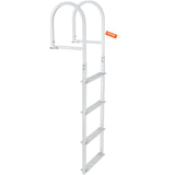Dock Ladder, Removable 4 Steps, 500 lbs Load Capacity, Aluminum Alloy Pontoon Boat Ladder with 3.1'' V952-MTZTCXSJFHXJDT0PBV0