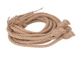 4 Heads Hemp Rope Pendant Light Fixture 6.5FT E27 E26 DIY Vintage Retro Hanging Ceiling Light for V1294-YM0901-3119230213511