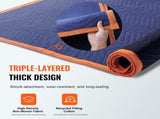Moving Blankets, 2032 x 1829 mm, 15.6 kg/dz, 12 Packs, Professional Non-Woven & Recycled Cotton V952-DCBYT80X72INUDL28V0