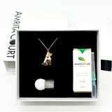 Gift Box - Dog Rose Gold Aroma Necklace Purify Oil Blend V760-GBAJ - 27