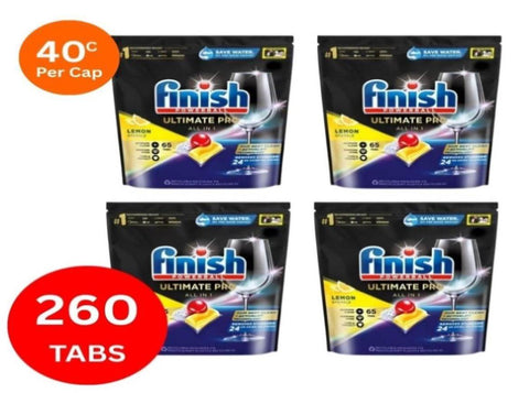 Finish Ultimate Pro x 260 Lemon Dishwasher Tablets FINISH-3163408X4_NZ