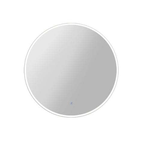 Embellir Wall Mirror 80cm with Led light Makeup Home Decor Bathroom Round Vanity MM-WALL-ROU-LED-80