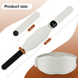 Heating Pad for Back Pain Relief Portable Cordless Heat Pad with Massager for Period Cramps, V1192-AZ-W-0268